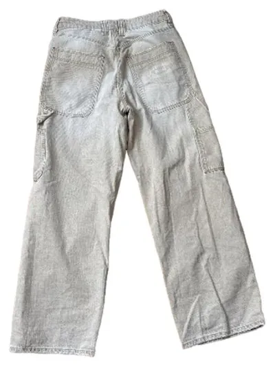 BDG Cargohose Beige Damen Gr. W24, 32, XXS Streetwear Baumwolle