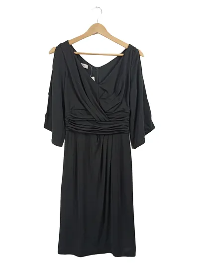 Laurèl Etuikleid Damen Gr. 36 Schwarz Elegant Abendkleid Midi