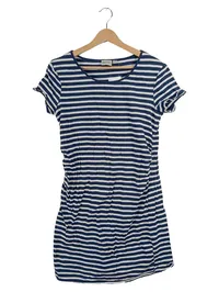 Blue Motion Damen T-Shirt Kleid Gr. 36/38 Blau Weiß Gestreift Maritim 1