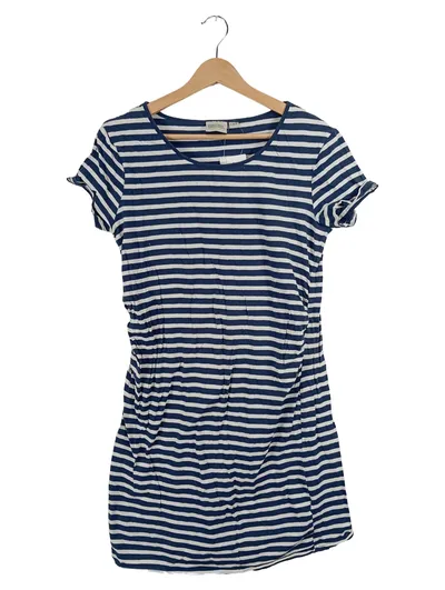 Blue Motion Damen T-Shirt Kleid Gr. 36/38 Blau Weiß Gestreift Maritim