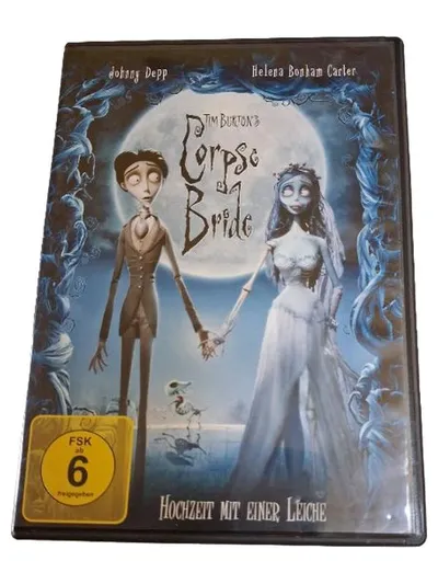 Tim Burton's Corpse Bride - Hochzeit mit einer Leiche DVD Johnny Depp