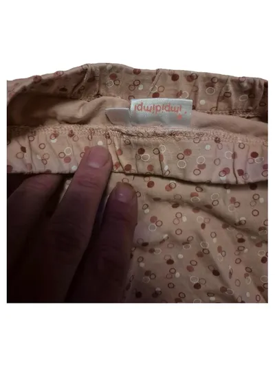 Impidimpi Kinder Shorts Rosa Gepunktet Gr. 86/92 Baumwolle