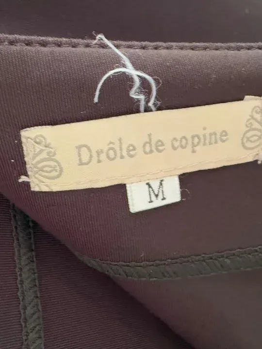 Drôle de Copine Damen Bleistiftrock Schwarz Gr. 38, M Business 4