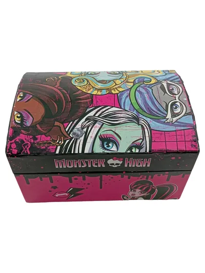 Monster High Schmuckkästchen Schmuckschatulle mit Spiegel Pink Mädchen