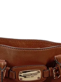Michael Kors Damen Henkeltasche Leder Braun Groß Shopper Handtasche 4