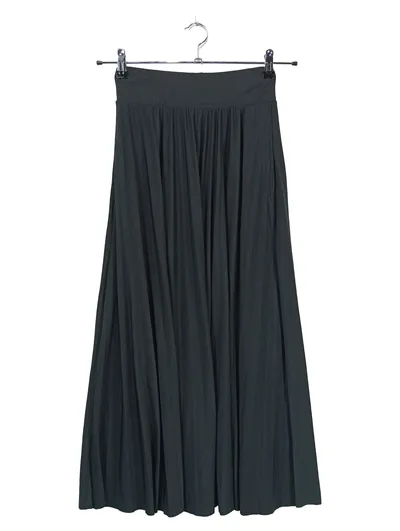 Anna Field Damen A-Linienrock Maxirock Gr. 36 Grün Basic Viskose
