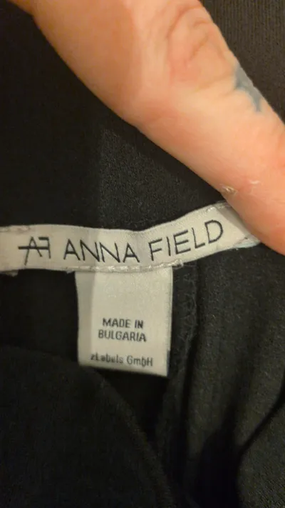 Anna Field Damen A-Linienrock Maxirock Gr. 36 Grün Basic Viskose