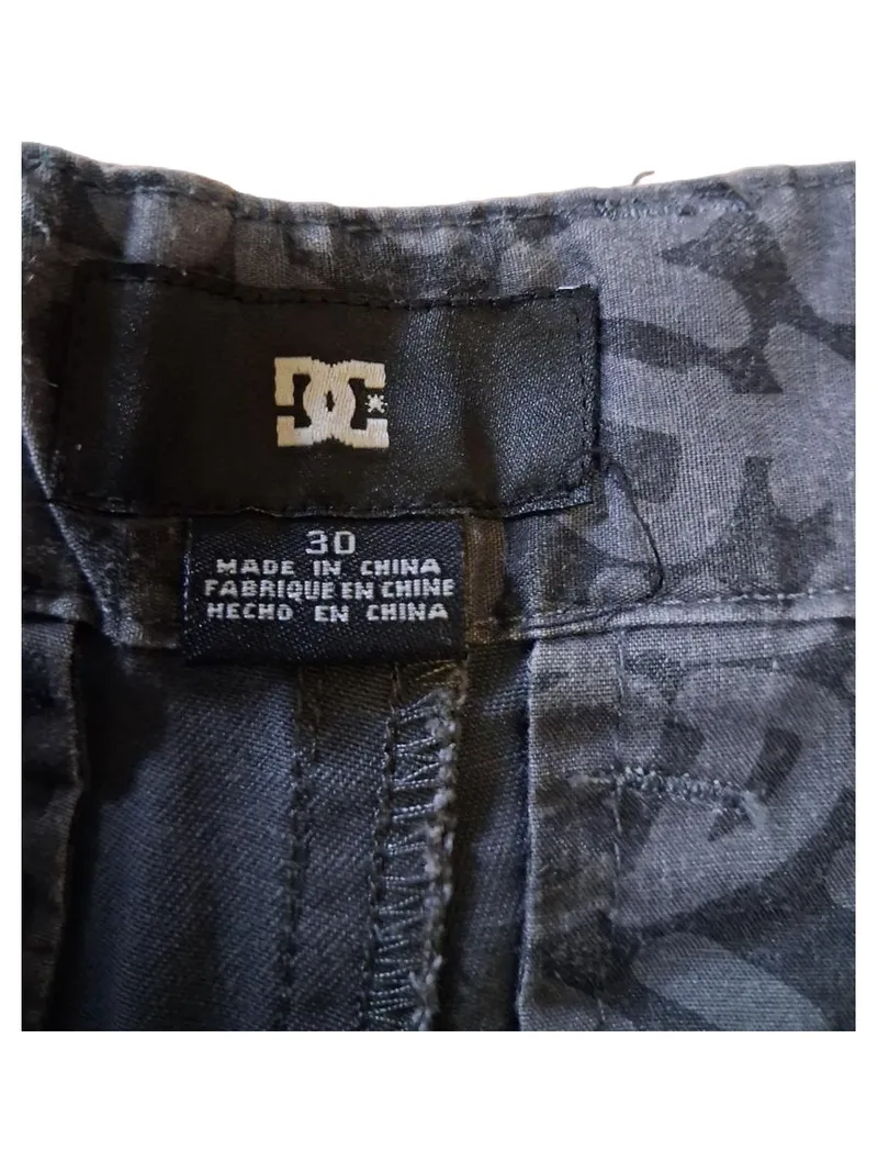 DC Shoes Herren Shorts Grau W30 Streetwear Freizeit 2