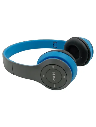 P448 P47 On-Ear Kopfhörer Wireless Bluetooth Headset Blau