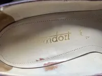 Dorndorf Damen Pumps Nina Leder Bordeaux Rot Größe 40.5 Klassisch 3