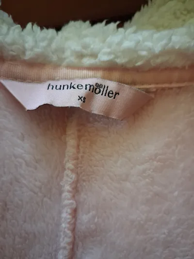 Hunkemöller Damen Einteiler Onesie Schlafanzug Rosa Gr. 34, XS Herzmuster