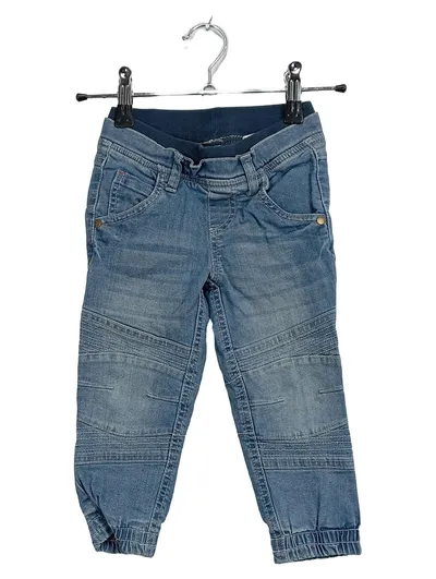 ALANA Kinder Jeans Jogginghose Biker Gr. 86 Blau Bio-Baumwolle