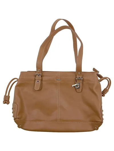 PICARD Damen Shopper Leder Braun Handtasche Schultertasche Klassisch