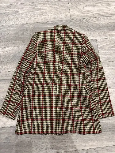 Hallhuber Damen Blazer Gr. 34 XS Hahnentritt kariert Tweed Doublebreast 5
