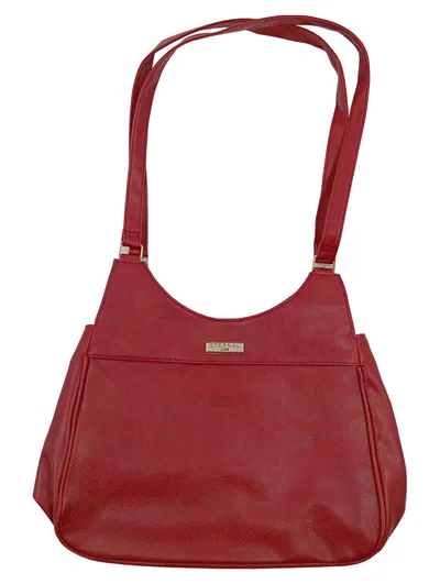 Eternal Love Damen Handtasche Rot Umhängetasche Schultertasche PU-Leder