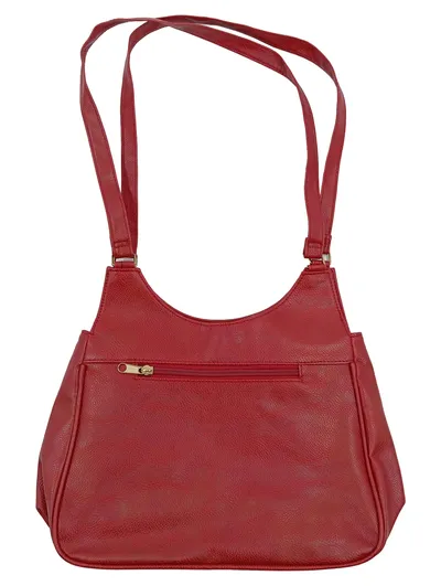 Eternal Love Damen Handtasche Rot Umhängetasche Schultertasche PU-Leder