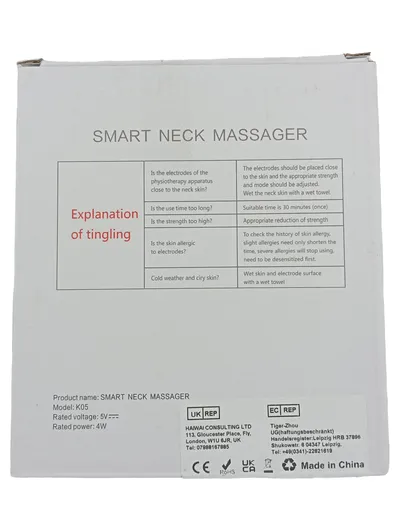 HAIWAI CONSULTING LTD K05 Nackenmassagegerät Schultermassagegerät Grün