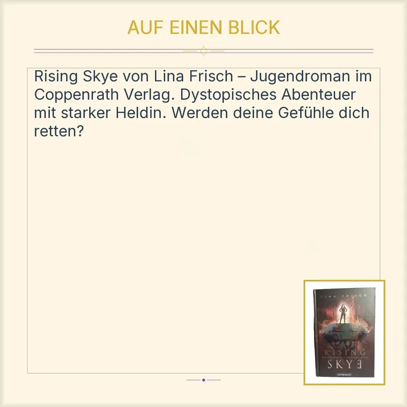 Rising Skye - Lina Frisch - Coppenrath Jugendbuch Fantasy Roman 2