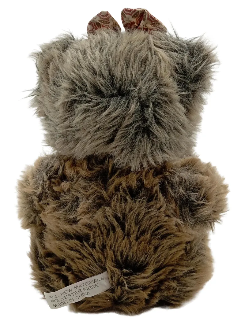 Teddybär Plüschtier Kuscheltier Braun Nostalgisch Schleife 21cm 2