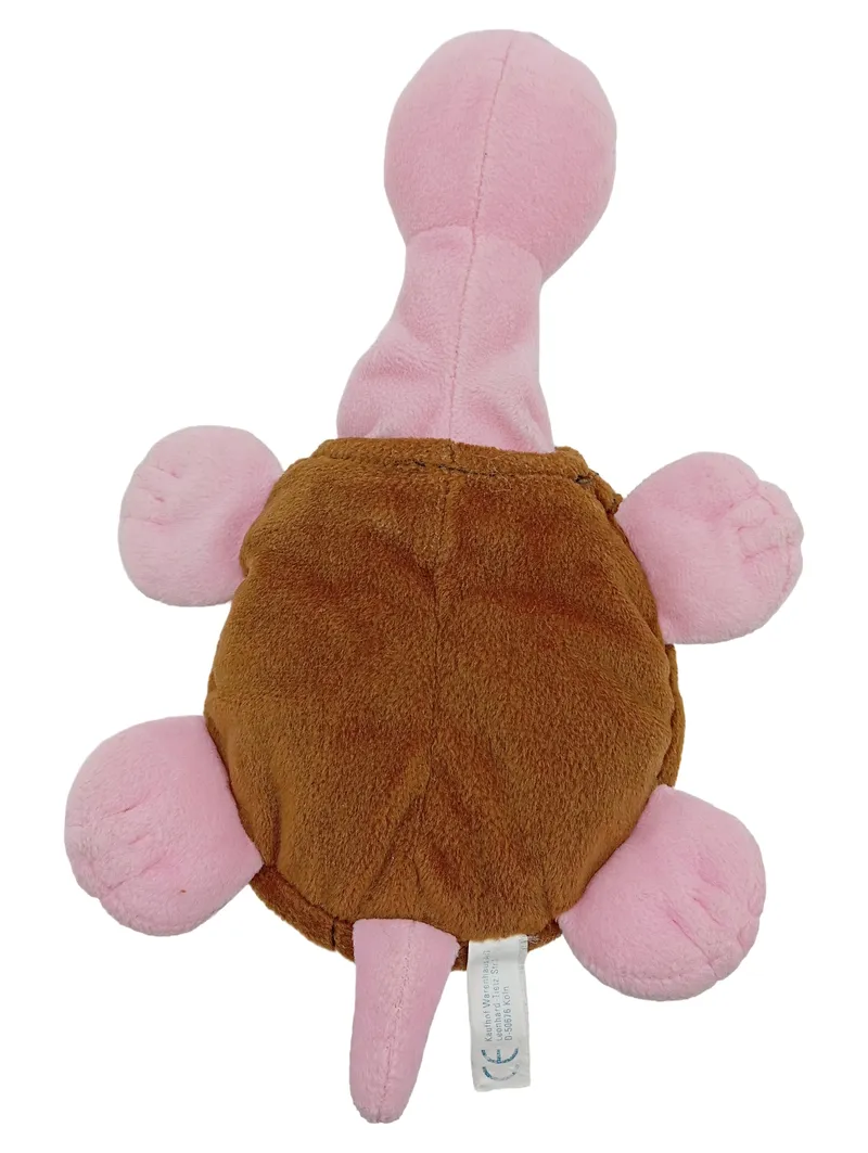 Plüschtier Schildkröte Rosa Braun Kuscheltier 32cm Stofftier 2