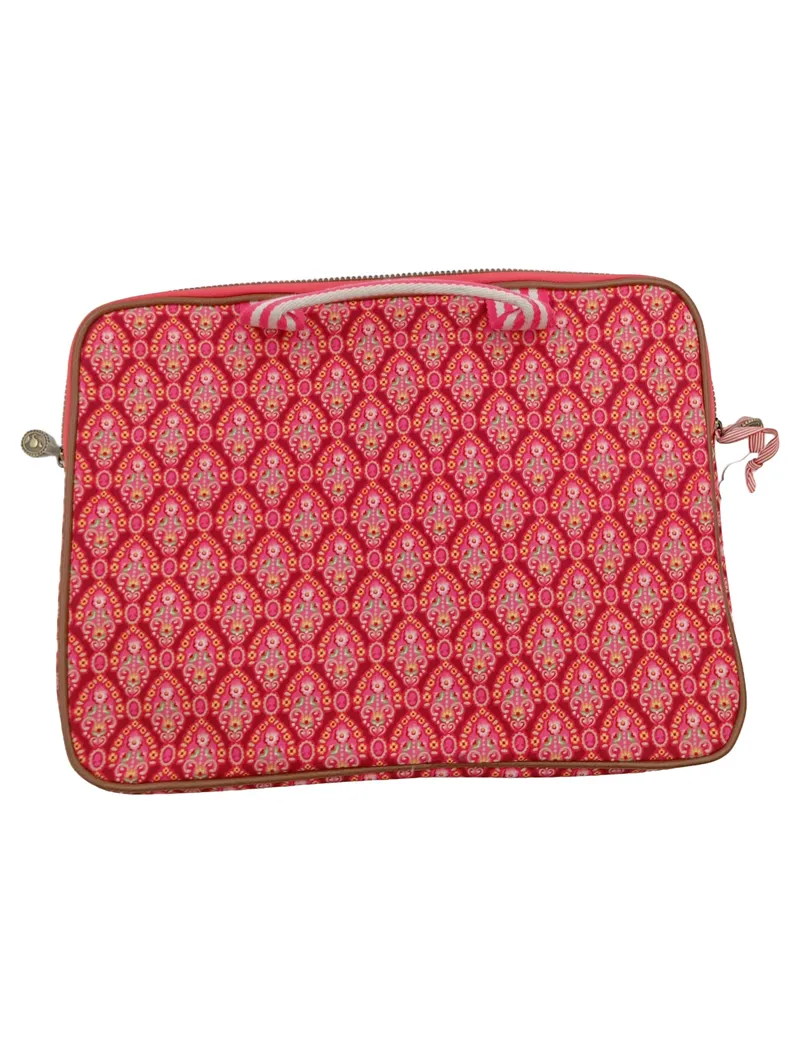 Pip Studio Laptoptasche Pink Florales Muster Damen 15 Zoll Tasche 2