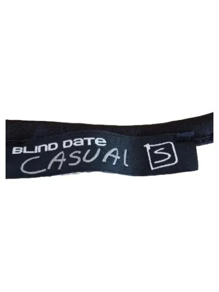 Blind Date Pullunder Beige Gr. 36 S Federn Strasssteine Boho 4