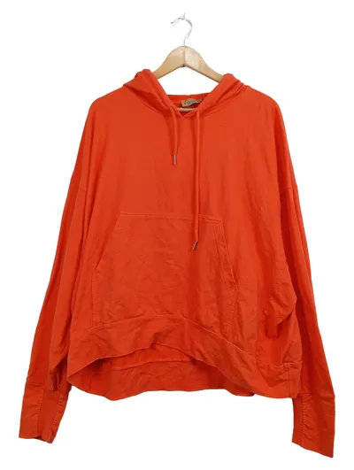 Esvivid Damen Kapuzenpullover Hoodie Orange Gr. 40, L Oversized Casual