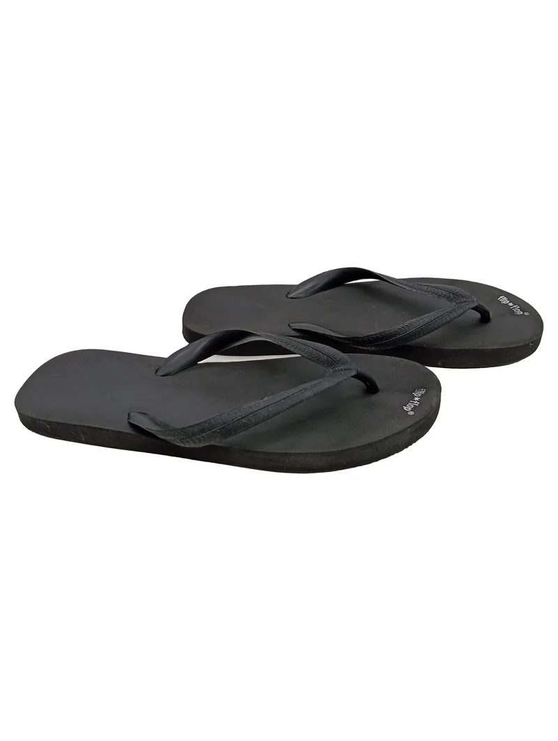 flip*flop Zehentrenner Herren Gr. 41 Schwarz Basic Sandalen Sommer 1