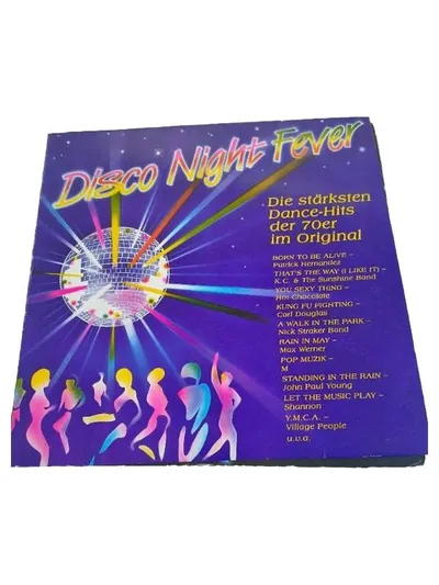 Disco Night Fever - Die stärksten Dance-Hits der 70er im Original - Vinyl LP