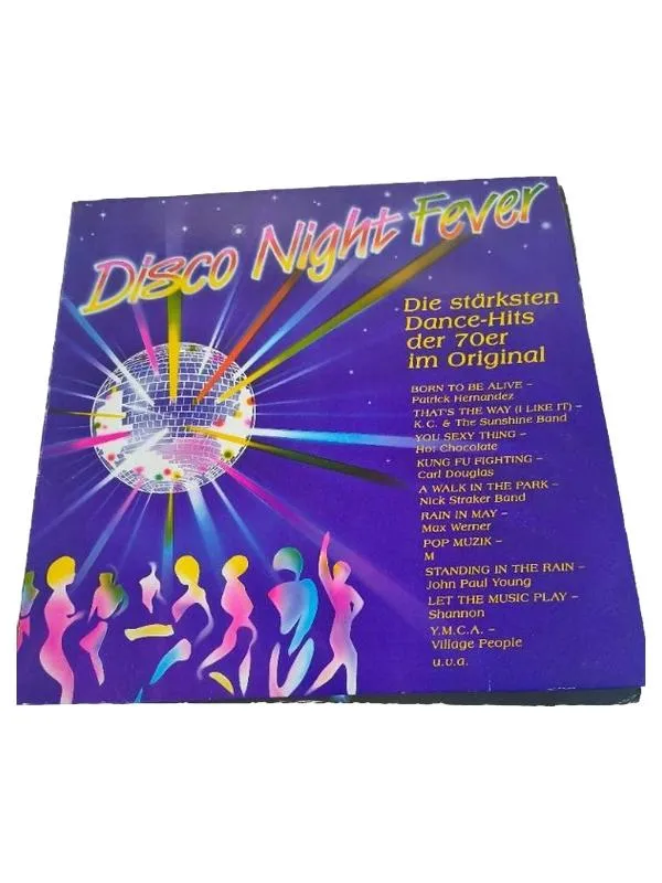 Disco Night Fever - Die stärksten Dance-Hits der 70er im Original - Vinyl LP 1