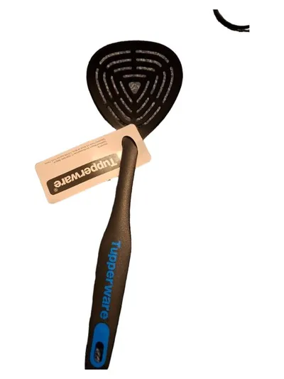 Tupperware Kochlöffel Schaumlöffel Schwarz Kunststoff Küchenhelfer