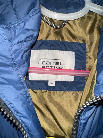 camel active Steppweste Herren Gr. 52/XL Blau Outdoor Weste
