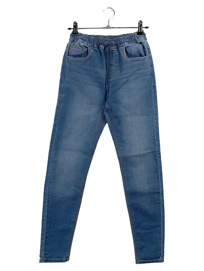 Stooker Kinder Jeans Slim Fit Hose Blau Denim Gr. 158 Gummibund