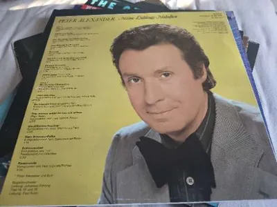 Peter Alexander Meine Lieblings-Melodien Vinyl Album LP Amiga Schlager
