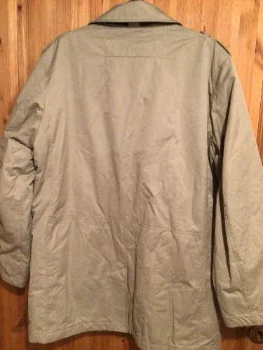 Daniel Hechter Herren Trenchcoat Gr. 48 Beige Übergangsjacke Mantel