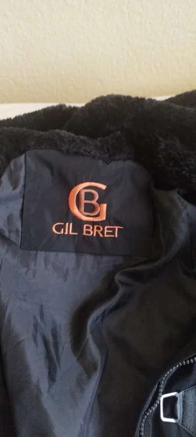 Gil Bret Damen Parka Gr. 38 Schwarz Kunstfell Kapuze Winterjacke