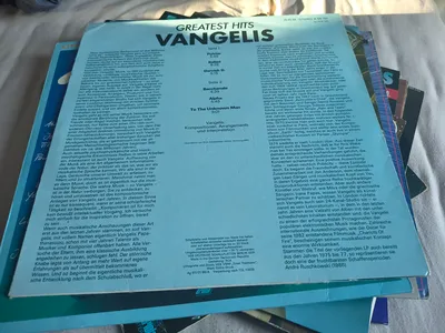Vangelis Greatest Hits Vinyl LP Album Schallplatte Electro