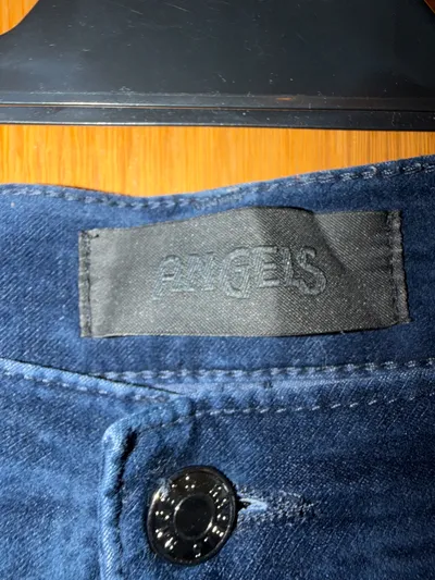 ANGELS Cordhose Damen Blau Gr. 44 W35 XXL Casual