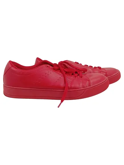 Memphis One Sneaker Low Herren Freizeit Schuhe Kunstleder Rot Größe 46