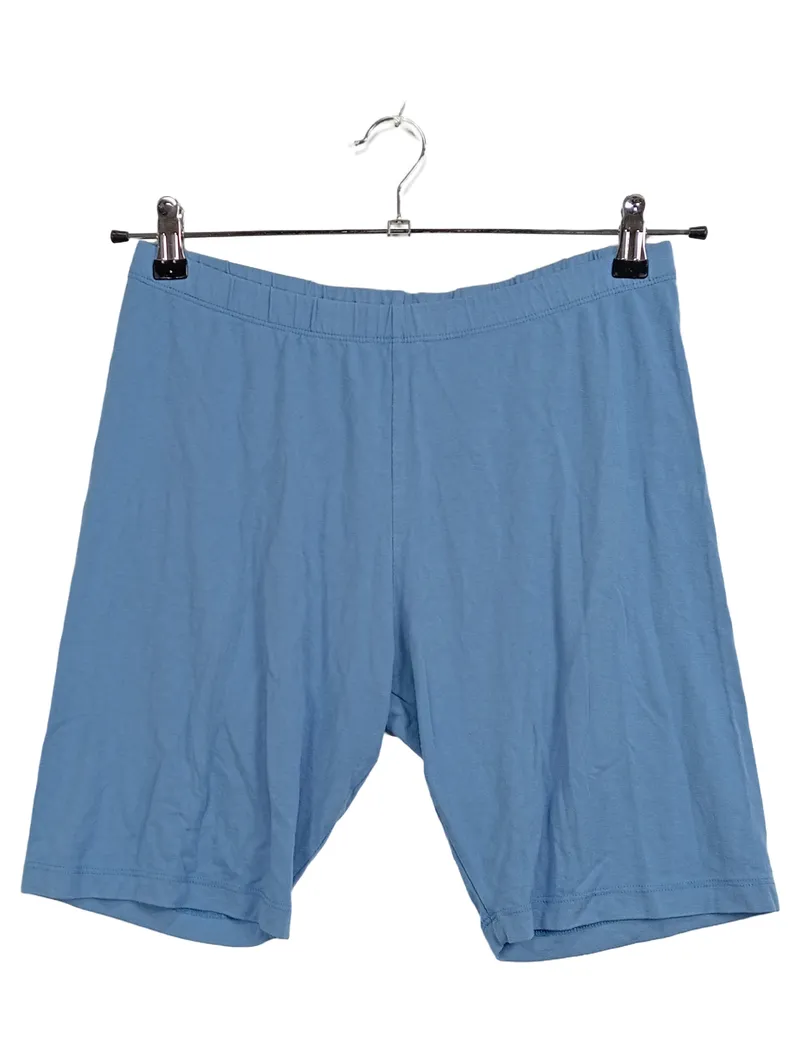 ASOS Design Damen Radlerhose Shorts Gr. 44 XXL Blau Baumwolle 1
