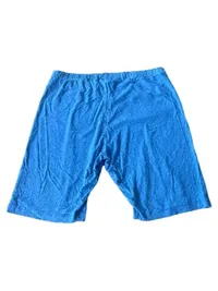 ASOS Design Damen Radlerhose Shorts Gr. 44 XXL Blau Baumwolle 3