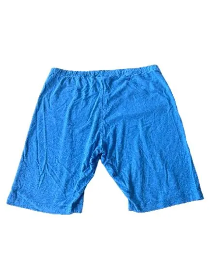 ASOS Design Damen Radlerhose Shorts Gr. 44 XXL Blau Baumwolle 3