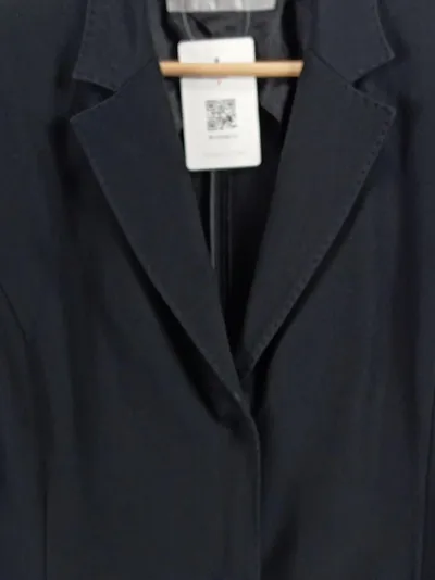 Sportmax Damen Blazer Schwarz Gr. 40 Klassisch Business