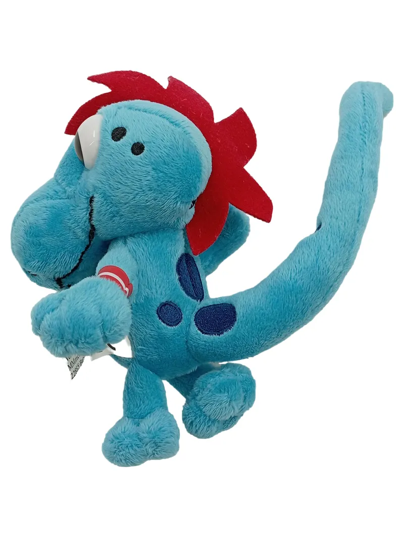Plüschtier Dinosaurier Drache türkis blau Kuscheltier klein 14cm 2