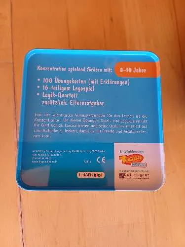TOGGO Clever Konzentration Rätselspiel Logik IQ Übungen Kinder ab 8 Jahre