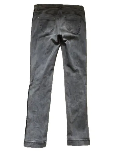 Sportalm Kitzbühel Damen Slim Fit Jeans Grau Streifen Gr. 38