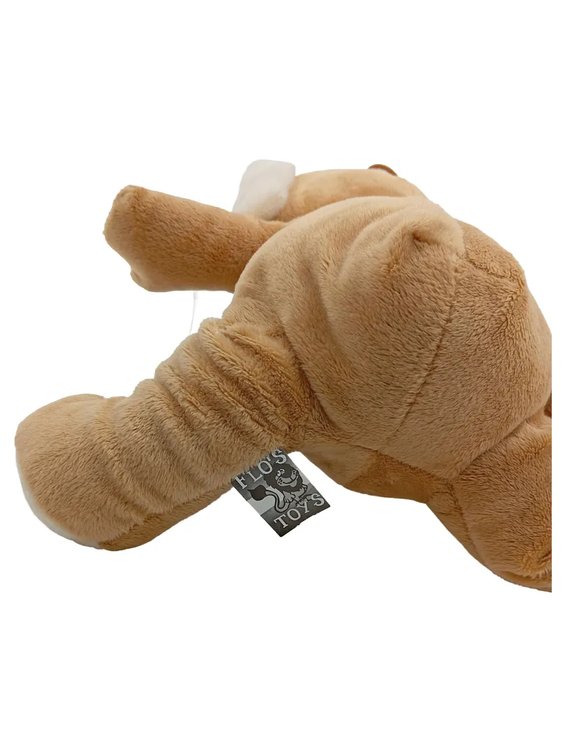 Flo's Toys Plüschtier Hund Kuscheltier braun 24cm NEU 2