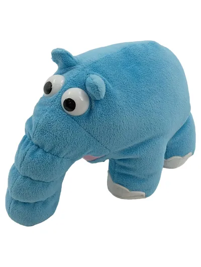 Ottifant Plüschtier Kuscheltier Elefant Blau 22cm Stofftier