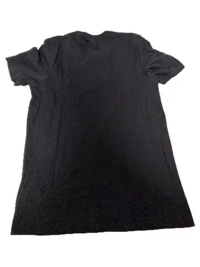 BOSS Herren T-Shirt Schwarz Gr. M Basic Kurzarm Baumwolle Logo