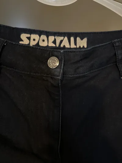 Sportalm Kitzbühel Damen Jeans Straight Leg Gr. 40 Dunkelblau W31